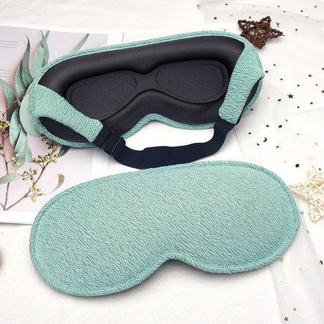 3D blackout eye mask integrated 3D nasal wing breathable elastic band adjustment - V.I.P Digital Presence