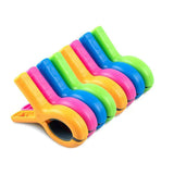 Pinzas para toallas de playa de 4/8 piezas: para sillas de playa, piscinas y cruceros. Resistentes y duraderas, también funcionan como pinzas para la ropa.