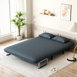 55″ Convertible Chair Bed Tri-Fold Sofa Bed with Adjustable Backrest & Pillow - V.I.P Digital Presence