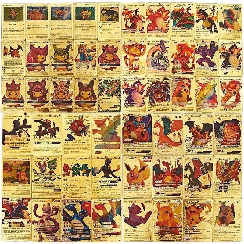 Pok é mon Pok é mon Juego de mesa Cartas Pikachu Pok é mon Cartas de colección