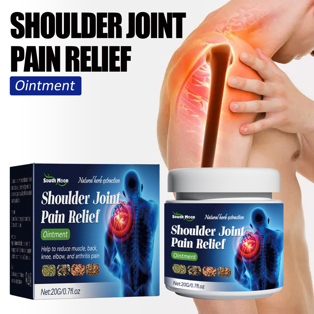 Shoulder Joint Pain Cream, Relieve Foot Achilles Tendon Lumbar Knee Pain Care Cream - V.I.P Digital Presence