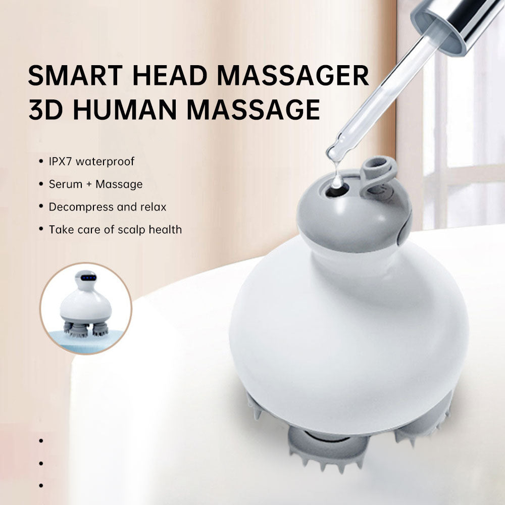 Head Massage Health Care Antistress Relax Body Massagem Deep Tissue Electric Vibrating Head Massager Hair Scalp Massager - V.I.P Digital Presence