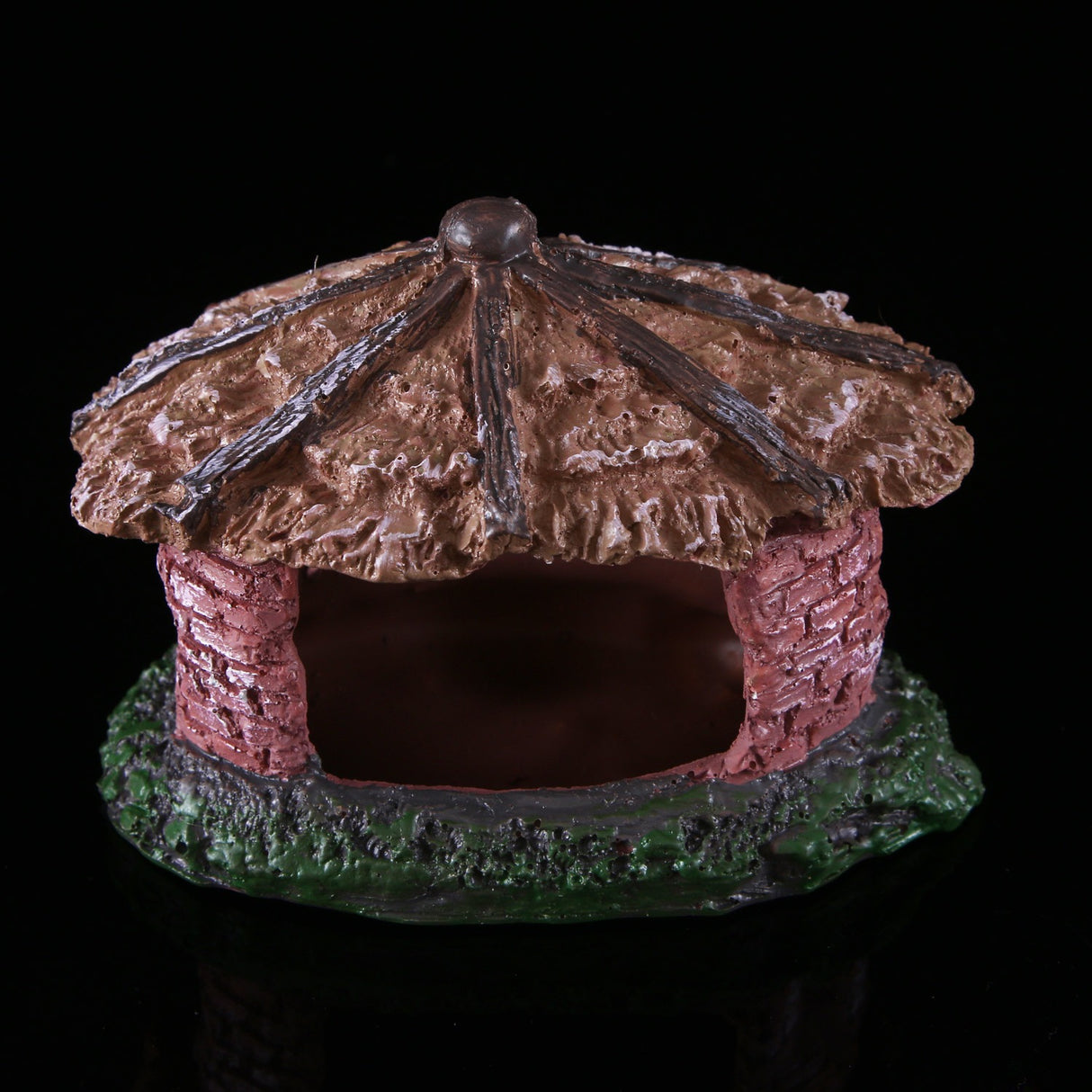 Water grass landscaping fish tank skull reptile pet shelter resin ornaments - V.I.P Digital Presence