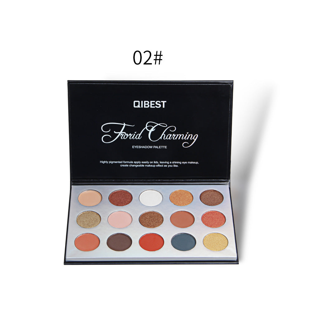 QIBEST 15 Color Eyeshadow Palette Renaissance Eyeshadow Palette Sunset Eyeshadow - V.I.P Digital Presence