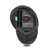 Master F17 Vertical Mouse Ergonomic Worm Anti Mouse Hand Laptop Desktop Wireless Mouse - V.I.P Digital Presence