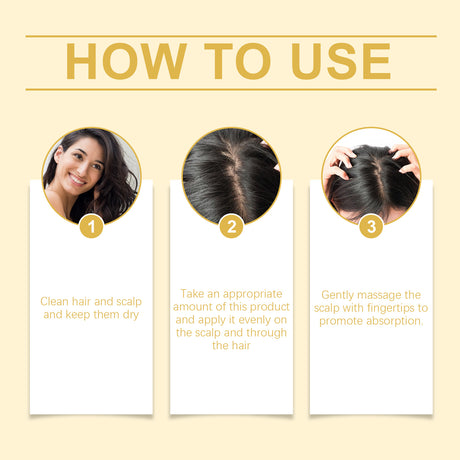Hair Care Serum Strengthens And Nourishes Hair And Scalp Daily Massage Treatment Serum - V.I.P Digital Presence