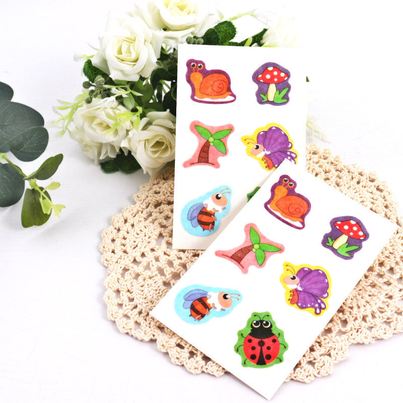 [120 pieces] Shield essential oil fragrance sticker non-woven fabric sticker adult and children silicone non mosquito repellent wristband - V.I.P Digital Presence