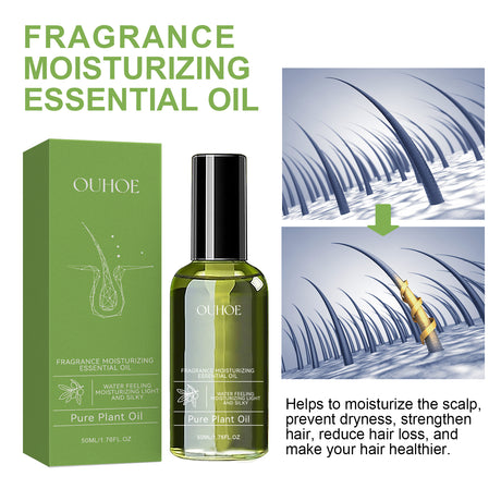 Hair Dense Essential Oil Repair Hair Damage, Strong Hair Thick, Smooth, Moisturizing And Nourishing Anti-Thinning Hair Oil - V.I.P Digital Presence