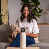 Magnetic insulated cup, phone holder, drama chasing, high aesthetic value, 304 stainless steel sports pot - V.I.P Digital Presence