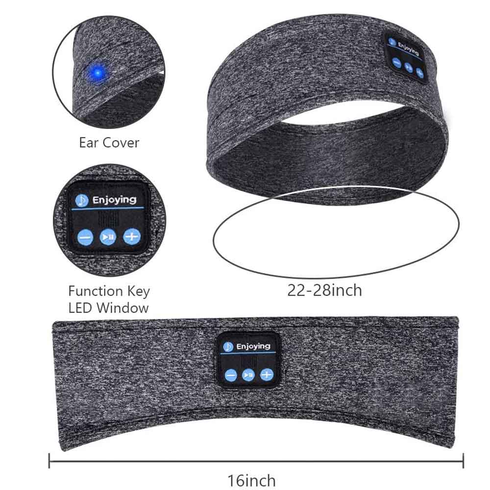 Auriculares Bluetooth para dormir, mejora la suavidad, auriculares inalámbricos para dormir con música, perfectos para dormir.