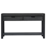U_STYLE Console Table Entryway Table for Hallway Living Room with 2 Drawers and 1 Shelf - V.I.P Digital Presence