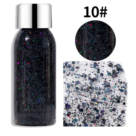 Crushed Diamond Glitter Dazzling Performance Stage Nightclub Makeup Sequins Eyeshadow Makeup - V.I.P Digital Presence