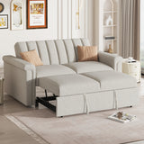 U_STYLE Convertible Soft Cushion Sofa Pull Bed ,for Two People to Sit On - V.I.P Digital Presence