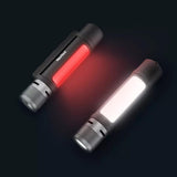 Linterna NEXTOOL 6 en 1 de 1000 lm con alarma y zoom, batería externa recargable por USB-C, luz de trabajo para camping 