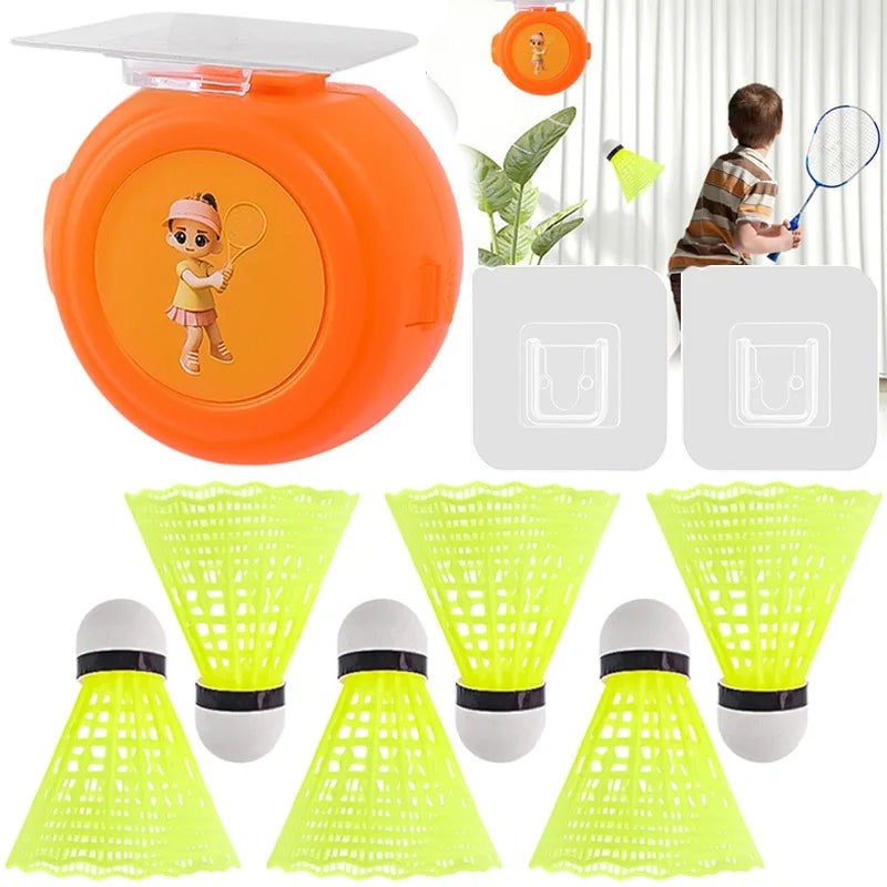 Badminton Trainer Set Badminton Practice Equipment Self-Study Badminton Rebound Device for Kids Adult Indoor Outdoor Exercise - V.I.P Digital Presence