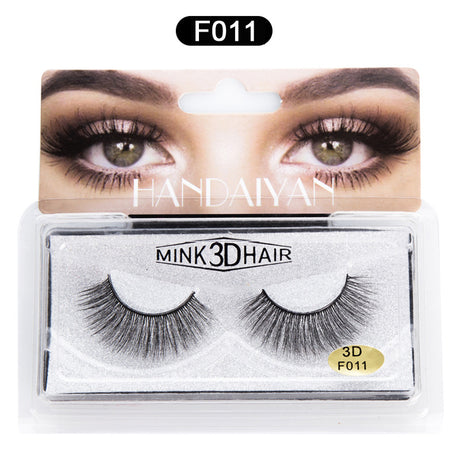 Explosive 3D Mink Hair False Eyelashes Curled Soft Slender Three Dimensional Thick False Eyelashes - V.I.P Digital Presence