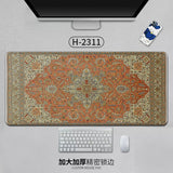 Large Persian Mouse Pad Office Carpet MousePad Natural Rubber Lockedge Anti Slip Desk Mat Laptop Office Game Accessories Pad - V.I.P Digital Presence