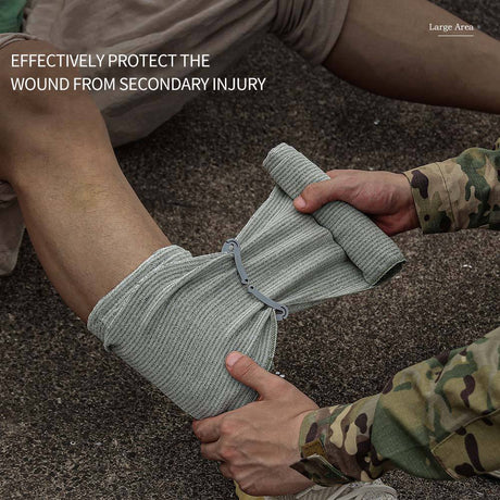 Outdoor Elastic Tactical Tourniquet Camping Supplies First Aid Training Trauma Vacuum Pressurized Israeli Bandage - V.I.P Digital Presence