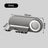 No - drill Magnetic Hair Dryer Wall Mount. Synthetic plastic, for Dyson/Leihen/Kexi. Colors: gray & white - V.I.P Digital Presence