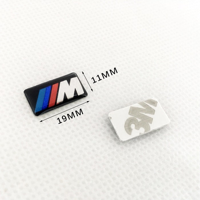 Suitable for BMW steering wheel decoration sticker 3 series 5 series 7 series BMW X1X3X5X6 key hub M car sticker - V.I.P Digital Presence