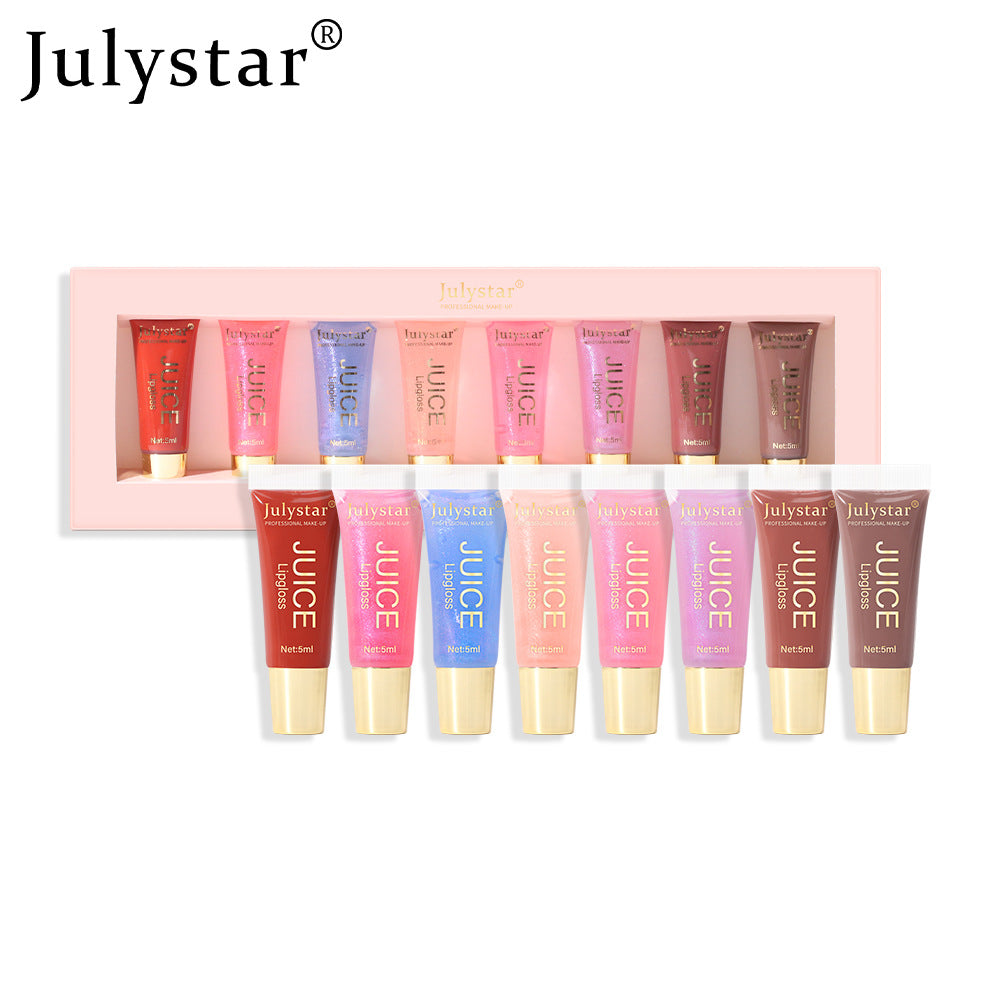 Hose Fruit Dudu Lip Transparent Waterlight Mirror Moisturizing Lip Honey Set Lip Oil - V.I.P Digital Presence