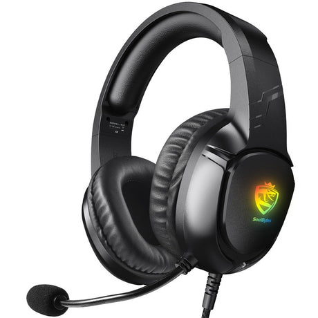 S20 Head mounted Gaming Earphones Wired RGB Luminous Earphones Computer Esports PS4 Earphones - V.I.P Digital Presence