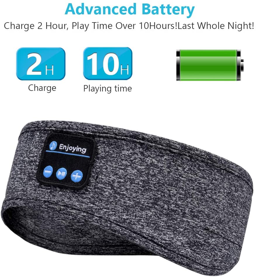 Auriculares Bluetooth para dormir, mejora la suavidad, auriculares inalámbricos para dormir con música, perfectos para dormir.