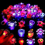 GlowFright Halloween Rings