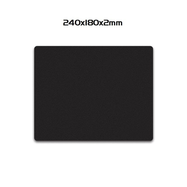 Aluminum Alloy Smooth Mouse Pad 240x180/300mm Hard Metal Slim Desk Mat Rubber Anti-slip Bottom Speed Control Mousepad For Gaming - V.I.P Digital Presence