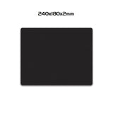 Aluminum Alloy Smooth Mouse Pad 240x180/300mm Hard Metal Slim Desk Mat Rubber Anti-slip Bottom Speed Control Mousepad For Gaming - V.I.P Digital Presence