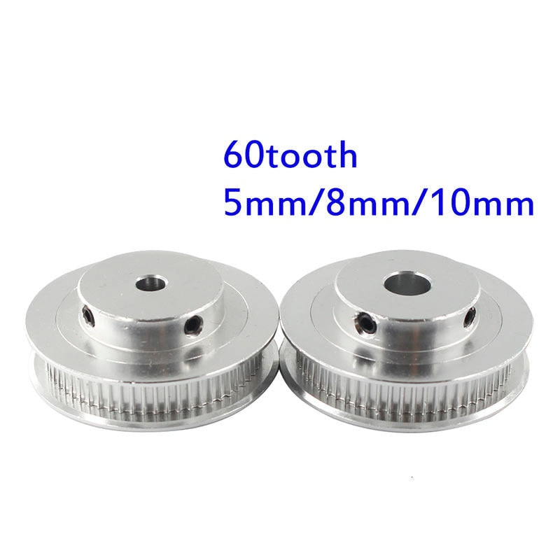 1Pcs GT2 Pulley 30 36 40 60 Tooth 60T 5mm Bore GT2 Timing Pulley for Reprap 3D Printer Parts gt2 pulley 60 teeth - V.I.P Digital Presence