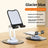 Multi-Function Folding Lift Lazy Mobile Phone Stand 360° Rotating Live Stand Aluminum Mobile Phone Tablet Desktop Stand - V.I.P Digital Presence