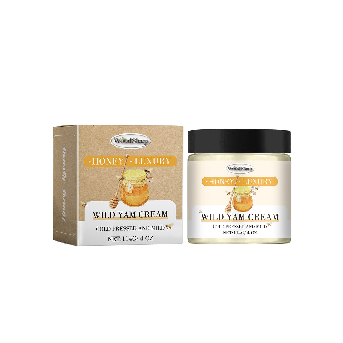 Honey Moisturizing Care Cream Relieves Dry Skin And Nourishes Delicate Skin Elasticity