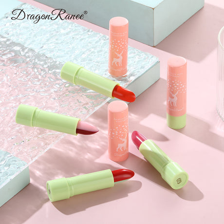 Macaron Color Changing Single And Double Color Lipstick Lipstick Lasting And Not Easy To Decolorize Biting Lip Moisturizing Warm Color Lipstick - V.I.P Digital Presence