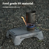 Folding Mini Table - Ultralight PP Camp Table & Tray (97g) Food-grade, Portable for Camping & Hiking Gear - V.I.P Digital Presence
