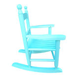 Children's rocking light Light Blue chair- Indoor or Outdoor -Suitable for kids-Durable