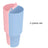 2-in-1 lined double drinking cup inner liner silicone 40oz special - V.I.P Digital Presence