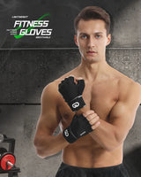 Fitness gloves with microfiber anti slip and wear-resistant design half finger gloves with straps ﻿ - V.I.P Digital Presence