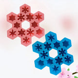 1 PCS Christmas Ice Molds Chocolate Snowflake Cookie Gummies Gummy Silicone Soap Biscuit - V.I.P Digital Presence