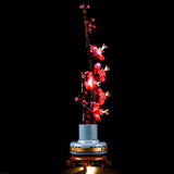 Compatible with LEGO 10369 Plum Blossom LED Lighting Building Blocks Toys Decorative Lights Potted Plants Series - V.I.P Digital Presence