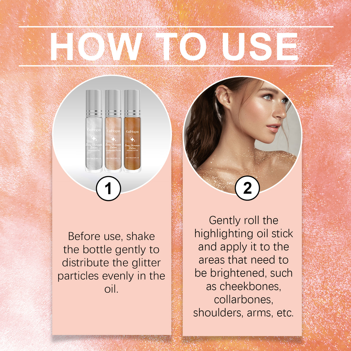 Face Highlight Oil Stick Set Party Ball Show Makeup Ball Liquid Fluorescent Highlight Oil - V.I.P Digital Presence