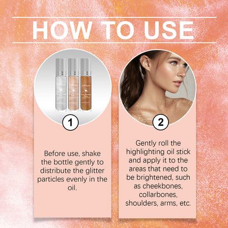 Face Highlight Oil Stick Set Party Ball Show Makeup Ball Liquid Fluorescent Highlight Oil - V.I.P Digital Presence