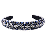 Baroque sparkling colored rhinestone sponge head hoop - V.I.P Digital Presence