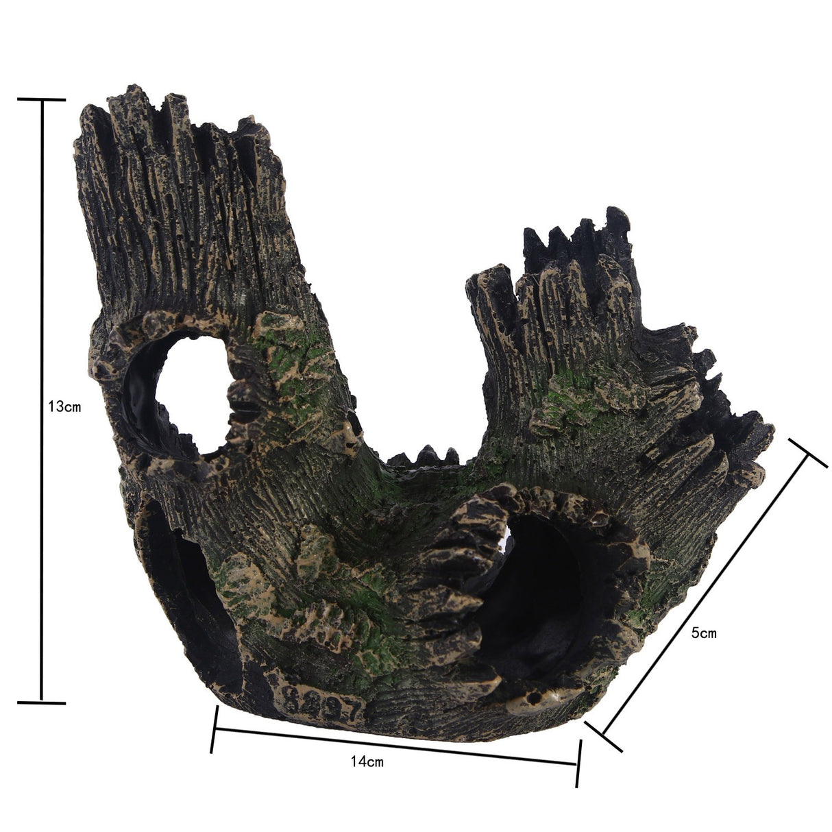 Water grass landscaping fish tank skull crawler shelter resin ornaments - V.I.P Digital Presence