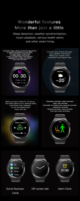GS GT3 Pro Smart Watch Heart Rate, Blood Pressure, Blood Oxygen Monitoring Bluetooth Sports Watch Bracelet - V.I.P Digital Presence