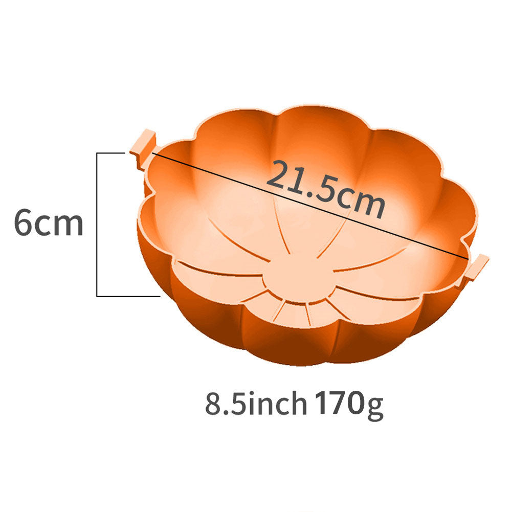 Air Fryer silicone pad kitchen supplies barbecue baking tray Halloween pumpkin fryer pad - V.I.P Digital Presence