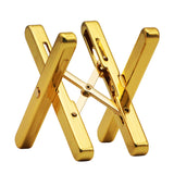 Cigar shelf pure copper gold-plated folding shelf portable cigarette holder simple - V.I.P Digital Presence