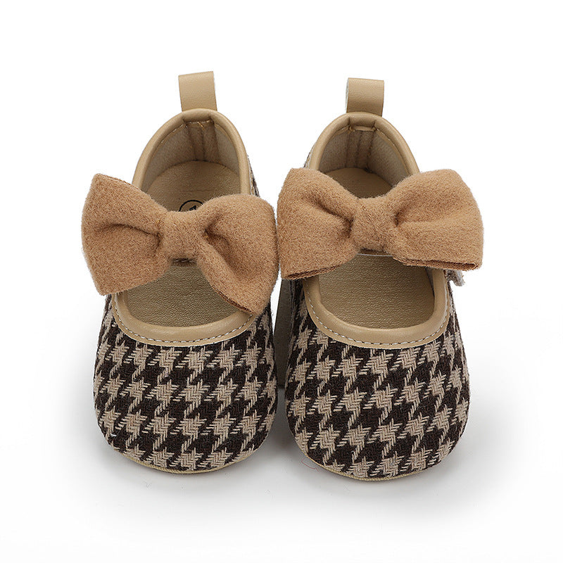Baby Girl Shoes Rubber Sole Baby Princess Shoes Babyshoes Newborn Indoor Shoes