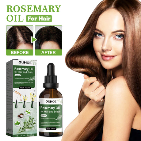 Hair Care Rosemary Oil, Anti-Loss Hair Nourish And Strengthen Hair Care Essential Oil - V.I.P Digital Presence