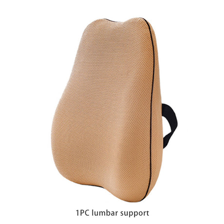 Summer Office Cushion Lumbar Back Support One Set Of Sedentary Gods Memory Foam Seat Cushion Chair Pad - V.I.P Digital Presence